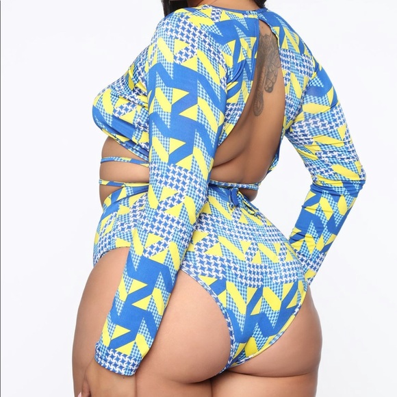 Fashion Nova Swim Suit - Picture 2 of 2